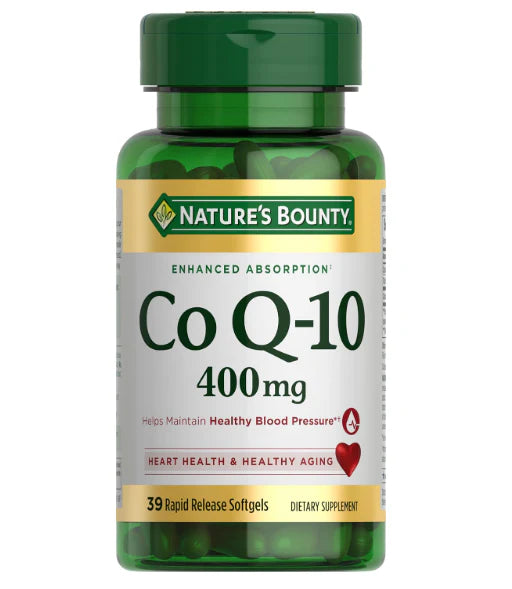 Nature’s Bounty CoQ10 Softgels 400 mg (39 Count, Pack of 2)/24pk
